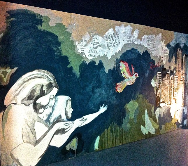 Mural from Mosaic Church in Miami, Florida. 